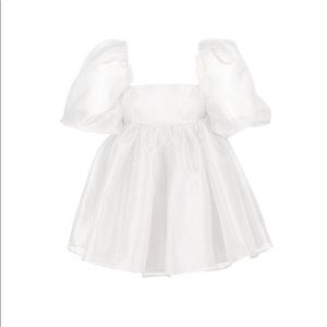 Selkie Ivory Puff Dress